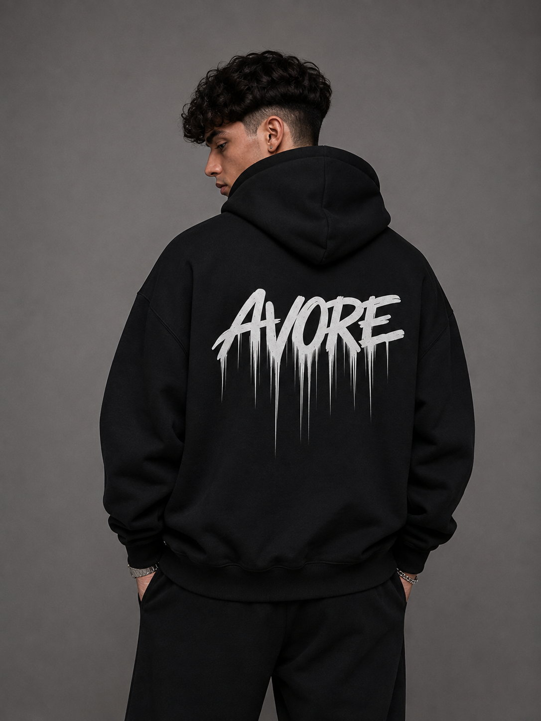 AVORE Signature Hoodie – Black