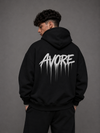 AVORE Signature Zip Hoodie – Black