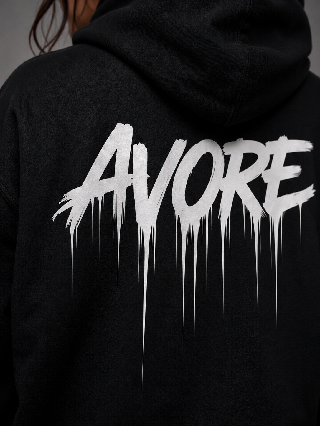 AVORE Signature Hoodie – Black